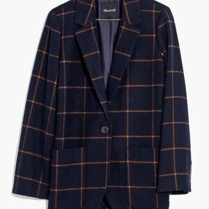 Madewell Larsen Blazer in Windowpane | L